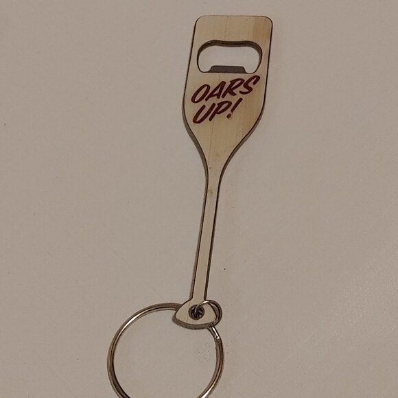 No Boats On Sunday Beer Bottle Opener Bottle Opener with Keychain OARS UP! - Picture 4 of 4